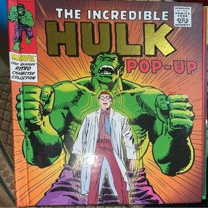 The Incredible Hulk Pop-UP Comic